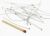 Kugelstift aus Edelstahl - 50mm lang - silberfarben