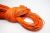 Lederband - Ziegenleder 1,5 mm Ø - orange - 1 m lang