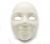Pappform Maske - 100% ökologisch - 13x19x6,6cm - mit Ösen und Gummiband