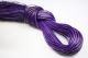 Lederband - Ziegenleder 1,5 mm Ø - violett - 1 m lang